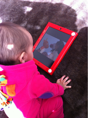 iPadでビデオの巻