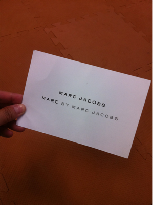 MARC JACOBSファミセいってきた