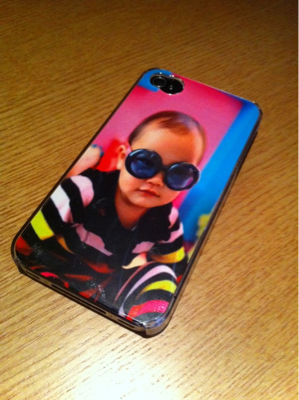オリジナル着せ替えiPhoneケース！作ったよ
