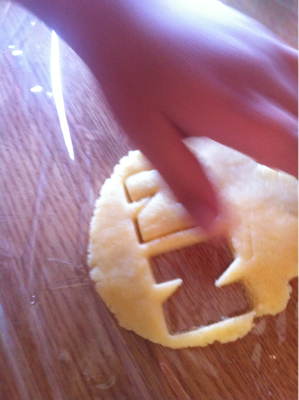 サンタさんへクッキーづくり