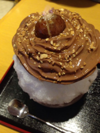 冬のかき氷もアリ! 冬のかき氷もアリ!