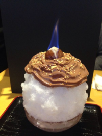冬のかき氷もアリ! 冬のかき氷もアリ!