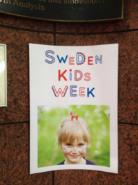 Sweden kids weekにいってきたよ